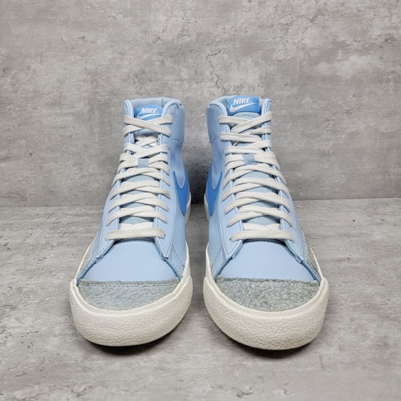 Nike Blazer Mid 77 Vintage Mens 9.5 Celestine Blue FD0304-400 Athletic Sneakers - Picture 3 of 8